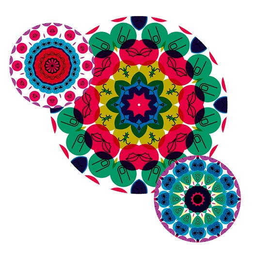 Drei Kaleidoskope