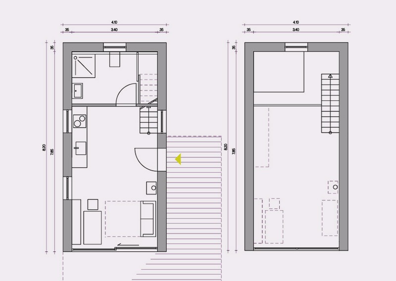 Konzeptplan eines Ferienpark-Campingplatzes mit detailliertem Grundriss .braunmitbraun